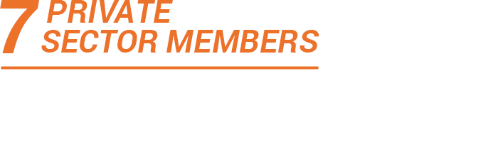 7 Private sector memebers