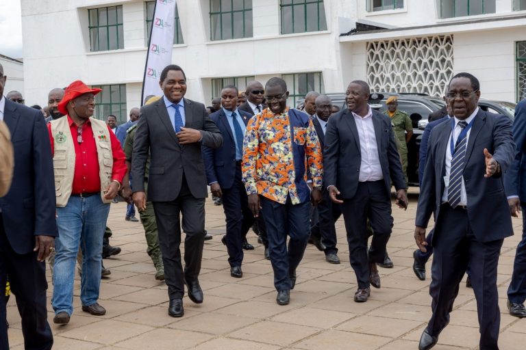 PRESIDENT HAKAINDE HICHILEMA REOPENS ZAMBIA-CHINA MULUNGHUSHI TEXTILES IN KABWE - photo 2