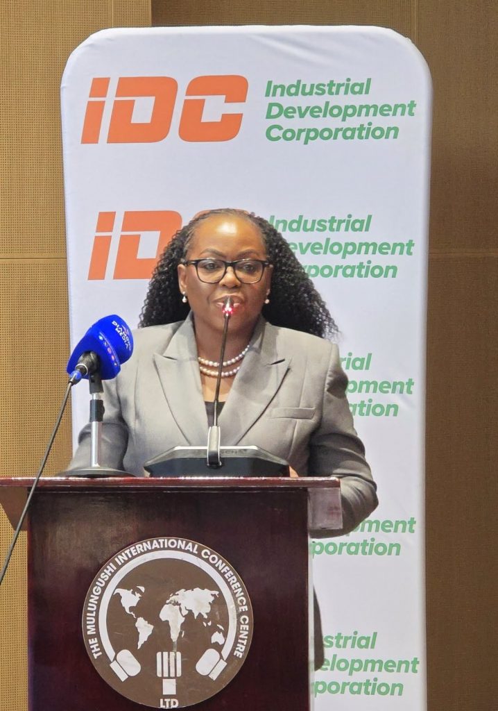 Speaker addressing the IDC Group Human Capital Conference
