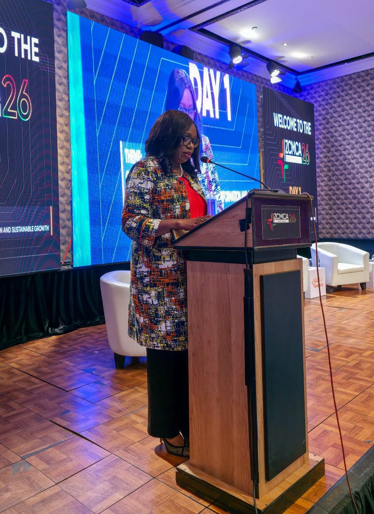 Speaker addressing the opening day of ZCMCA 2026