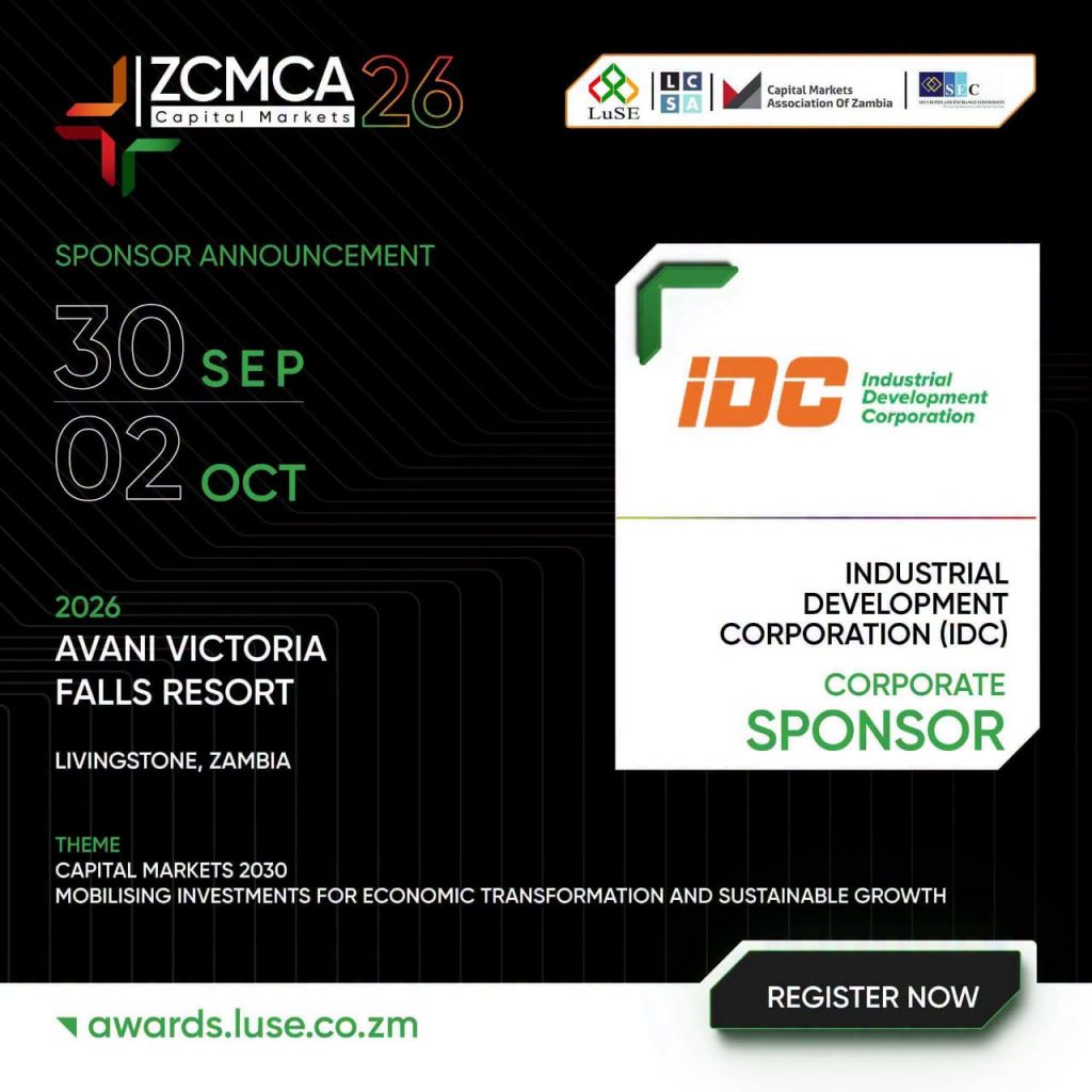ZCMCA 2026 sponsor announcement identifying IDC as a corporate sponsor