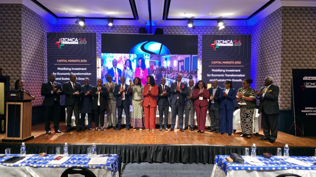 Participants on stage at ZCMCA 2026