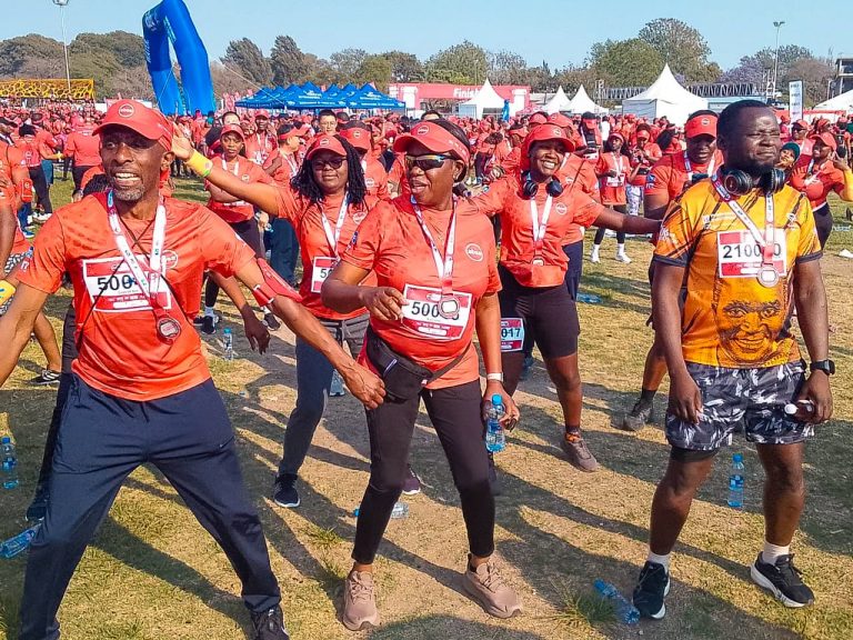 Team IDC at the 2026 ABSA Marathon