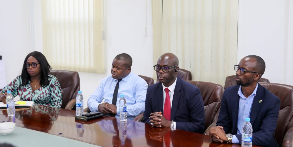 IDC representatives and guests sit together during the meeting.