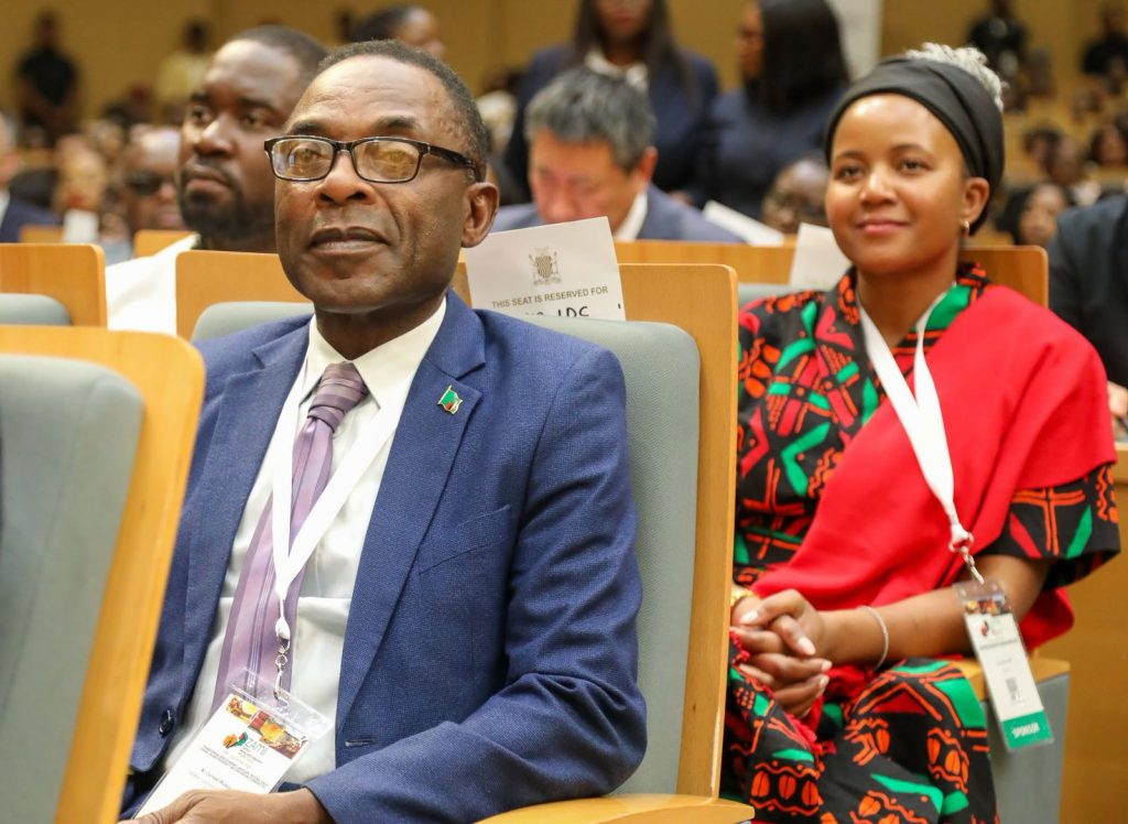 Delegates sit in the audience during the ZAMII conference.